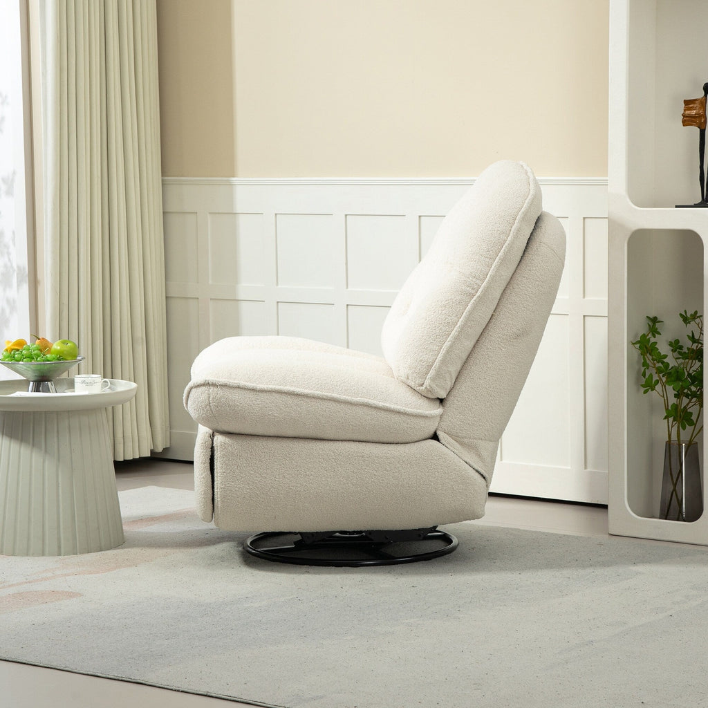 Ensemble de 2 fauteuils inclinables pivotants et réglables à 360 degrés