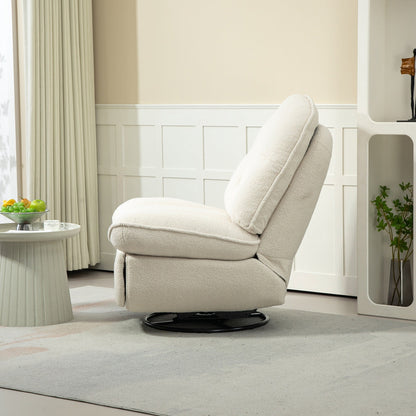 Ensemble de 2 fauteuils inclinables pivotants et réglables à 360 degrés