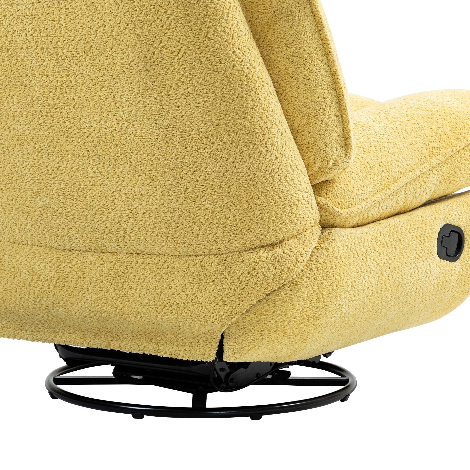 Ensemble de 2 fauteuils inclinables pivotants et réglables à 360 degrés