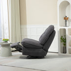 Ensemble de 2 fauteuils inclinables pivotants et réglables à 360 degrés