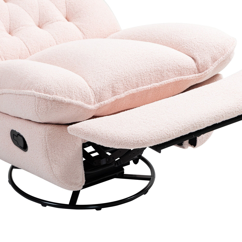 Ensemble de 2 fauteuils inclinables pivotants et réglables à 360 degrés