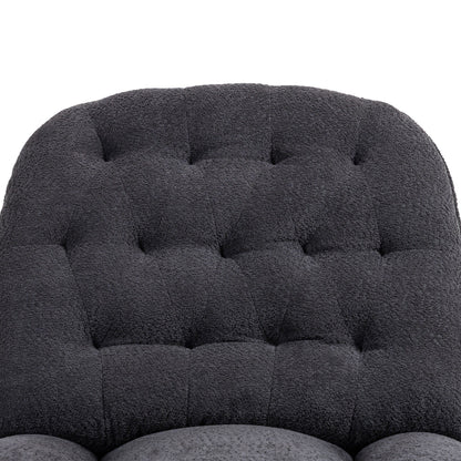 Ensemble de 2 fauteuils inclinables pivotants et réglables à 360 degrés