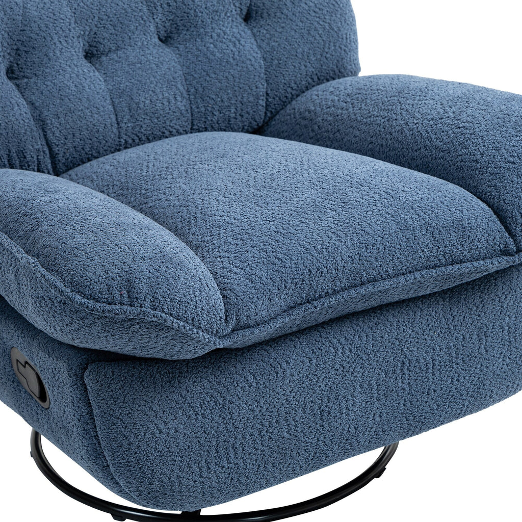 Ensemble de 2 fauteuils inclinables pivotants et réglables à 360 degrés