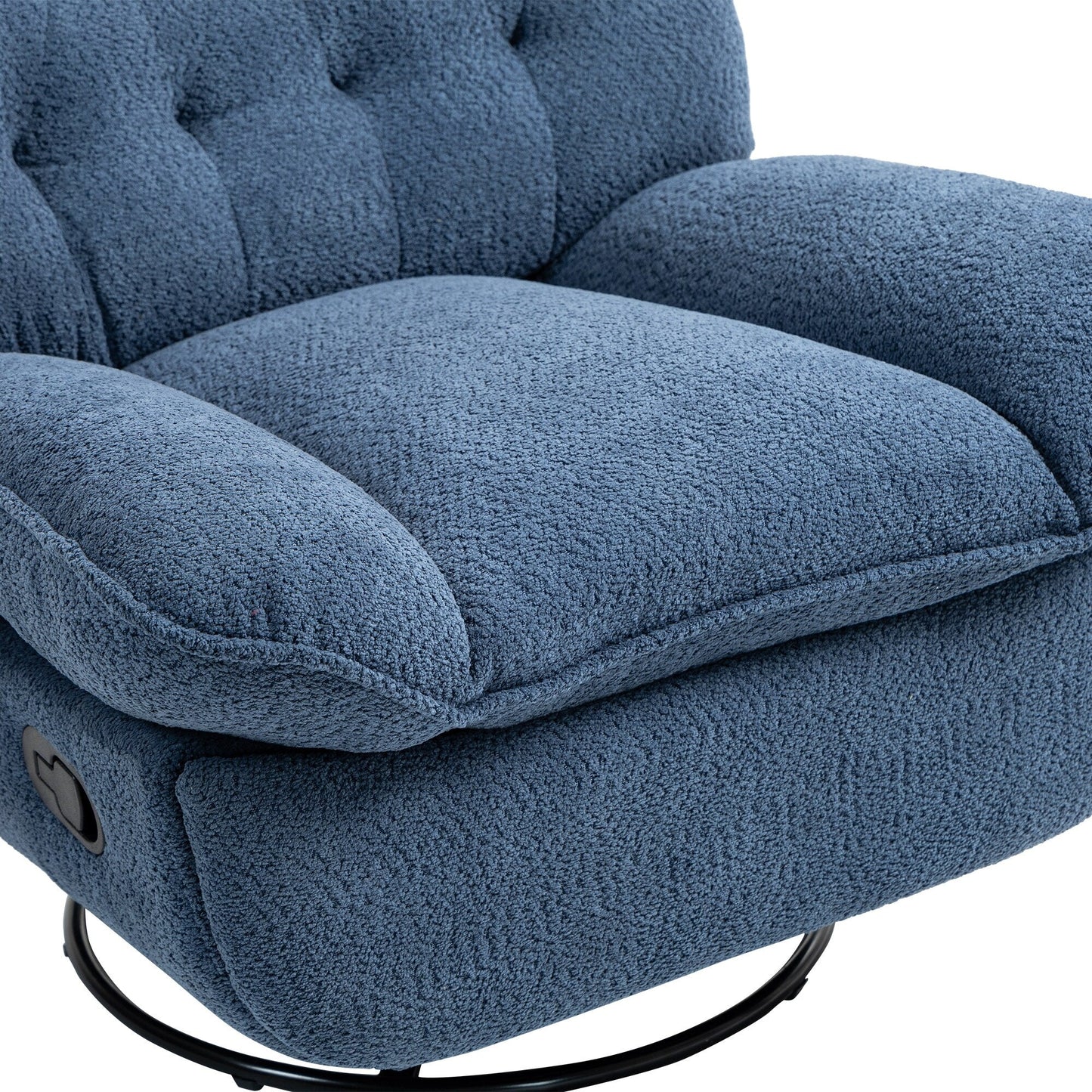 Ensemble de 2 fauteuils inclinables pivotants et réglables à 360 degrés