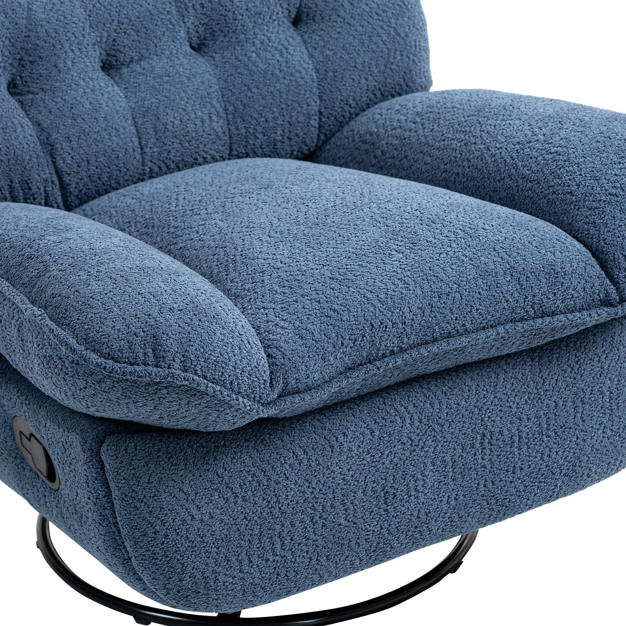 Ensemble de 2 fauteuils inclinables pivotants et réglables à 360 degrés