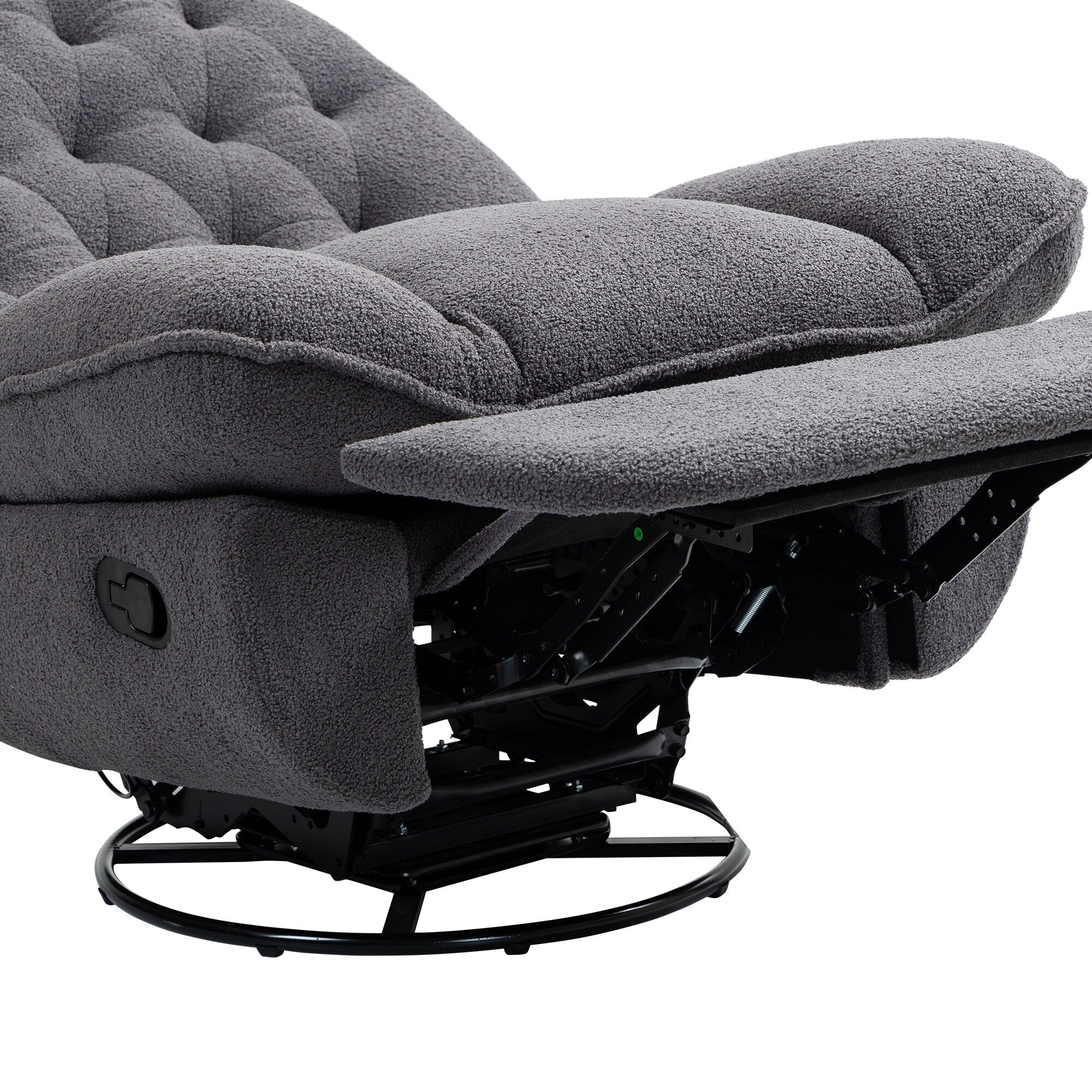 Ensemble de 2 fauteuils inclinables pivotants et réglables à 360 degrés