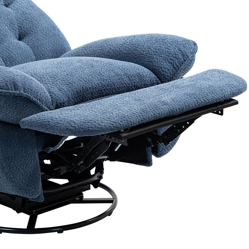 Ensemble de 2 fauteuils inclinables pivotants et réglables à 360 degrés