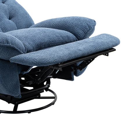 Ensemble de 2 fauteuils inclinables pivotants et réglables à 360 degrés
