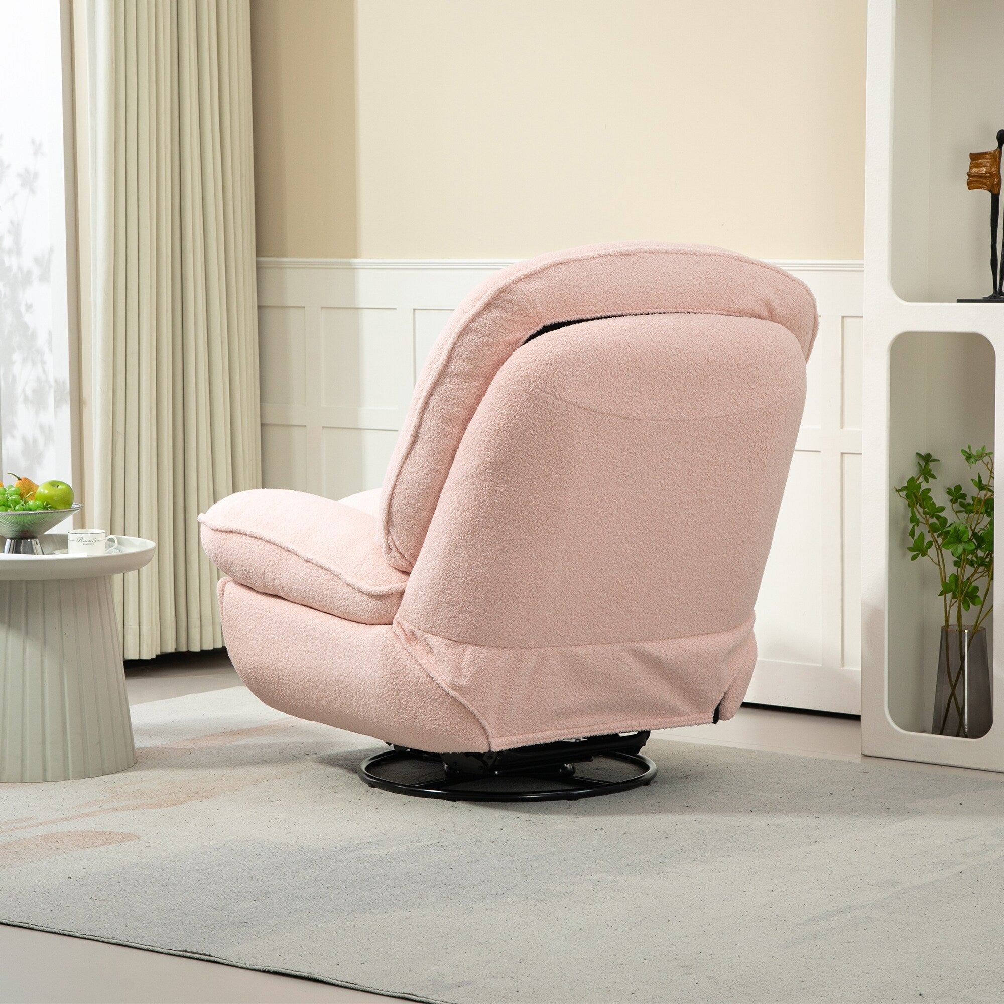 Ensemble de 2 fauteuils inclinables pivotants et réglables à 360 degrés