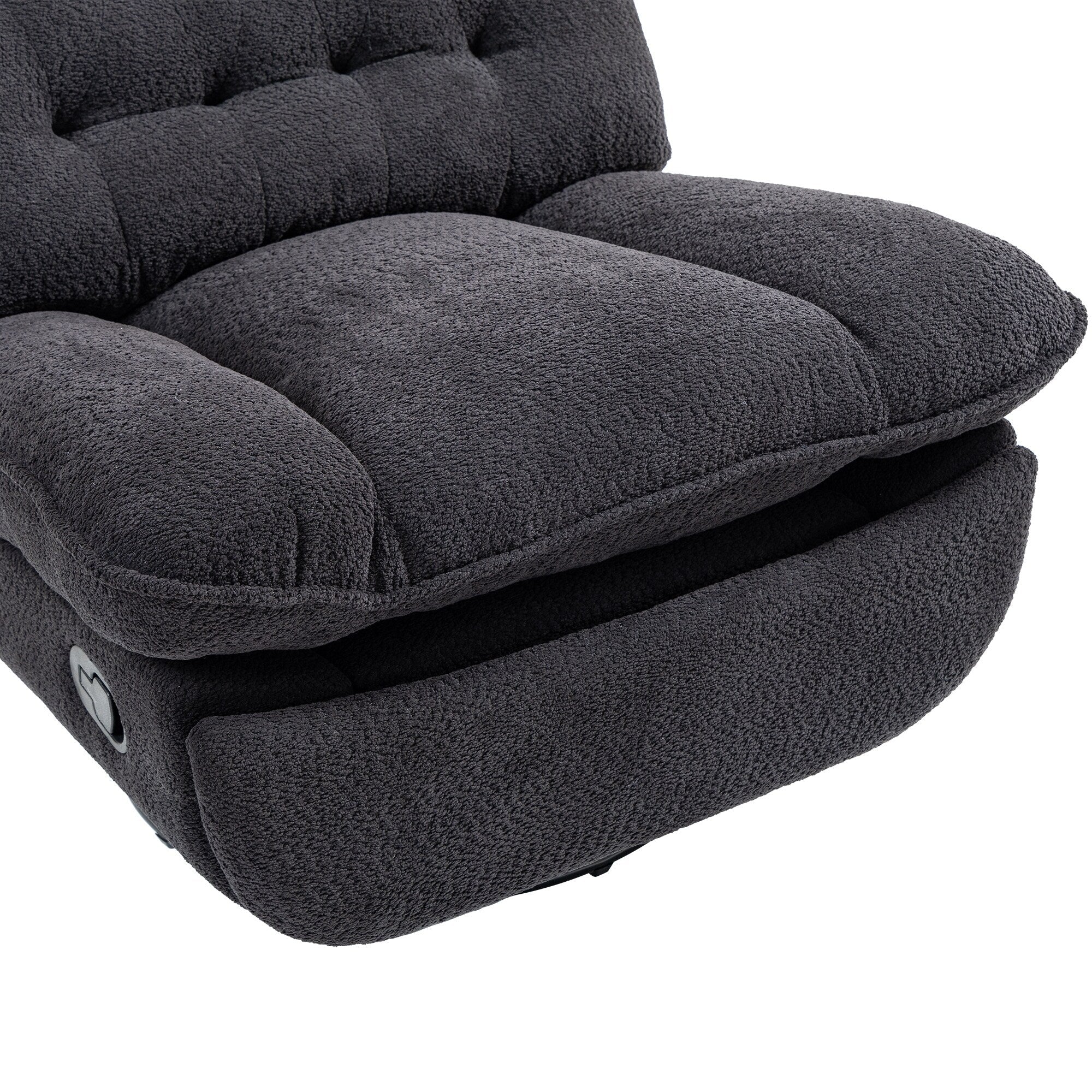 Ensemble de 2 fauteuils inclinables pivotants et réglables à 360 degrés