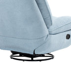 Ensemble de 2 fauteuils inclinables pivotants et réglables à 360 degrés