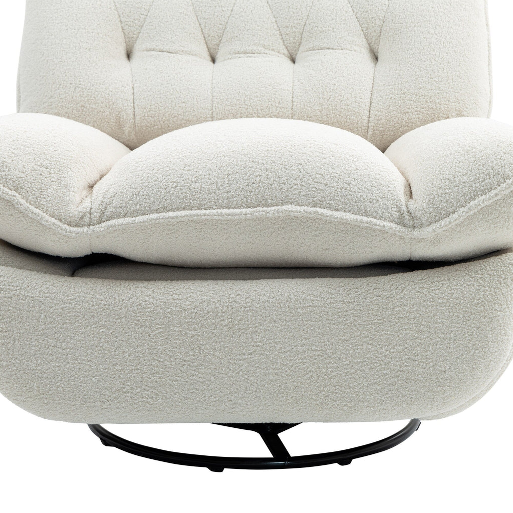 Ensemble de 2 fauteuils inclinables pivotants et réglables à 360 degrés