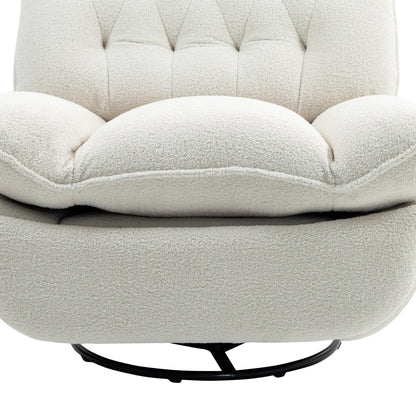 Ensemble de 2 fauteuils inclinables pivotants et réglables à 360 degrés