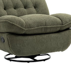 Ensemble de 2 fauteuils inclinables pivotants et réglables à 360 degrés