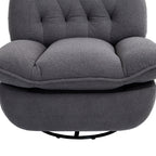Ensemble de 2 fauteuils inclinables pivotants et réglables à 360 degrés