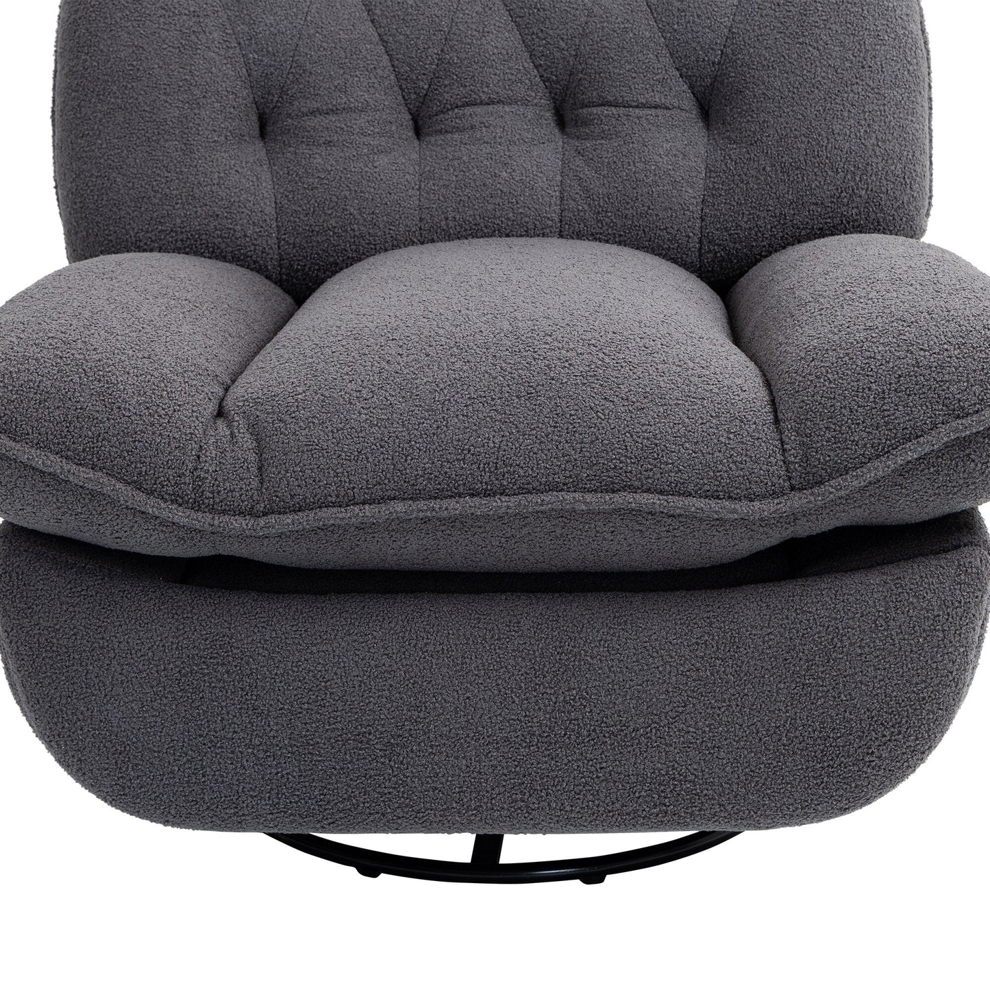 Ensemble de 2 fauteuils inclinables pivotants et réglables à 360 degrés