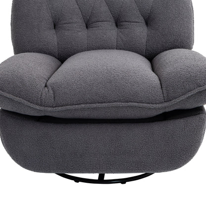 Ensemble de 2 fauteuils inclinables pivotants et réglables à 360 degrés