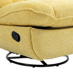 Ensemble de 2 fauteuils inclinables pivotants et réglables à 360 degrés