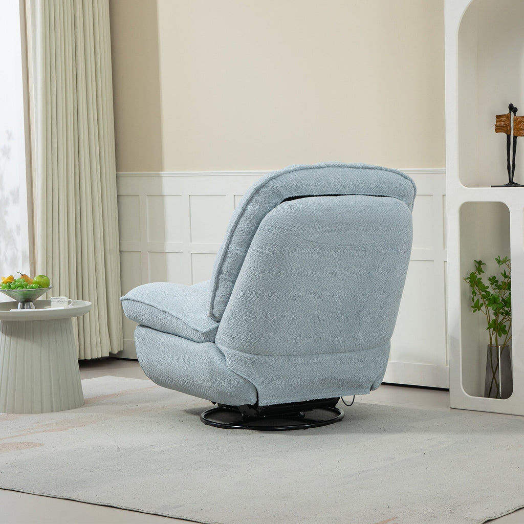 Ensemble de 2 fauteuils inclinables pivotants et réglables à 360 degrés