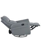 Fauteuil inclinable manuel pivotant à 360° pour salon et chambre à coucher