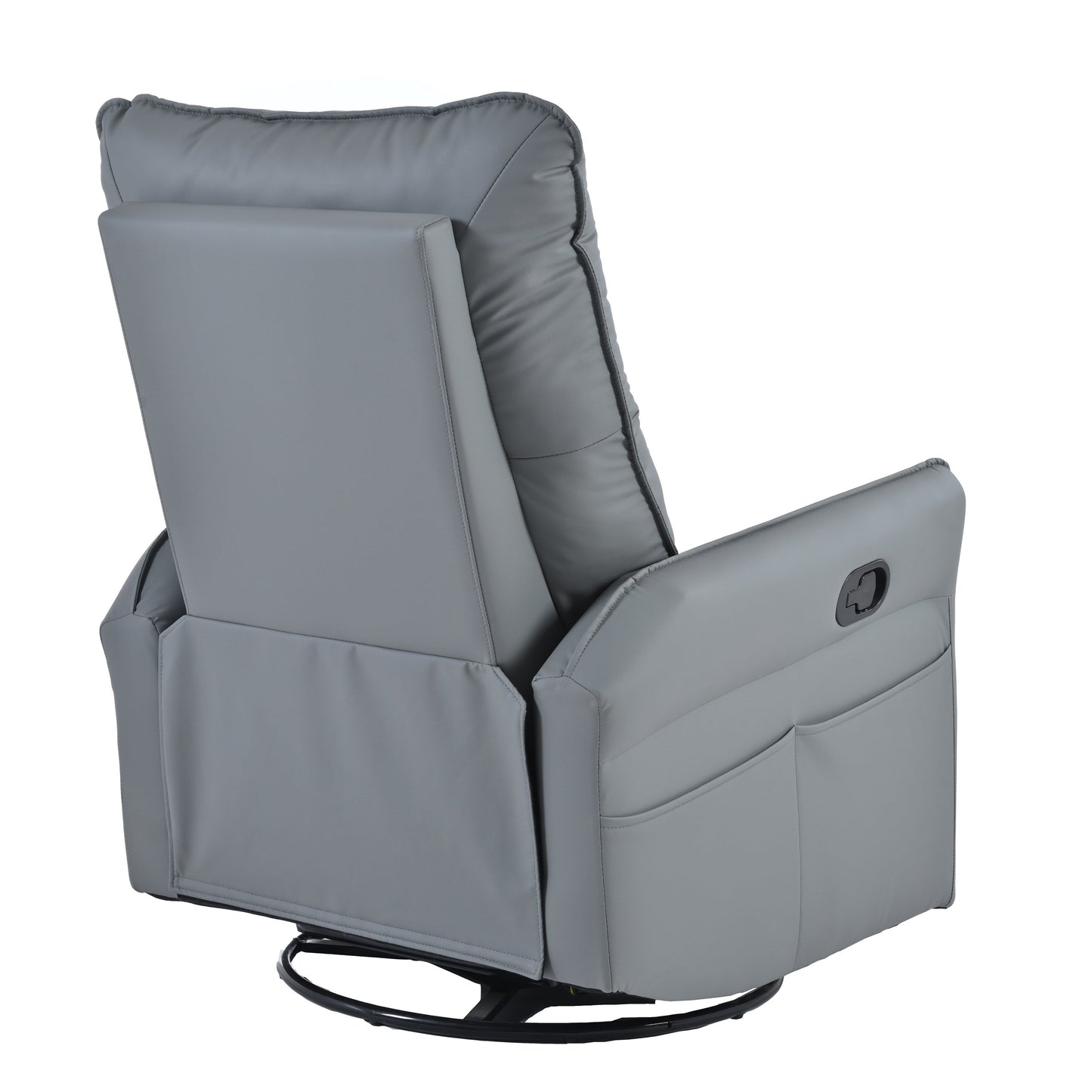 Fauteuil inclinable manuel pivotant à 360° pour salon et chambre à coucher