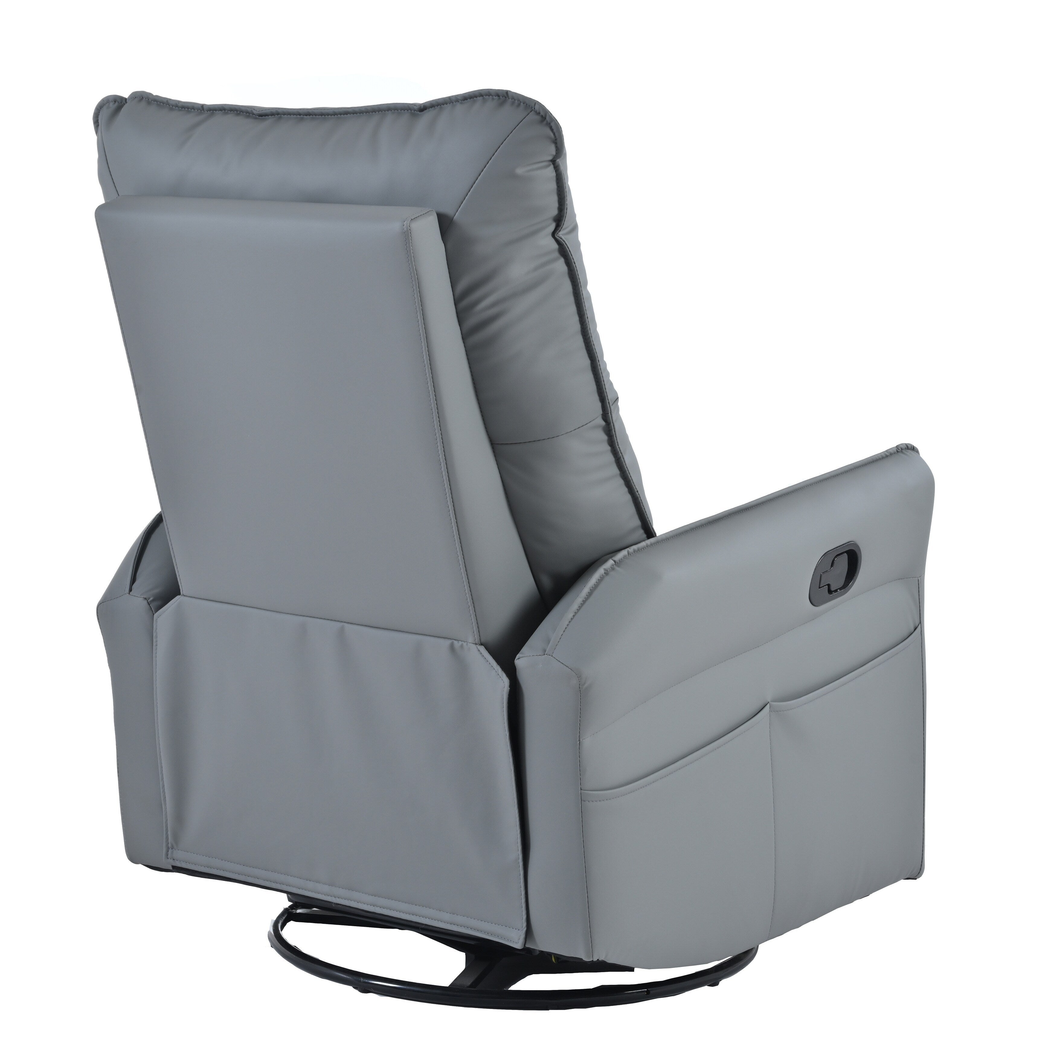 Fauteuil inclinable manuel pivotant à 360° pour salon et chambre à coucher