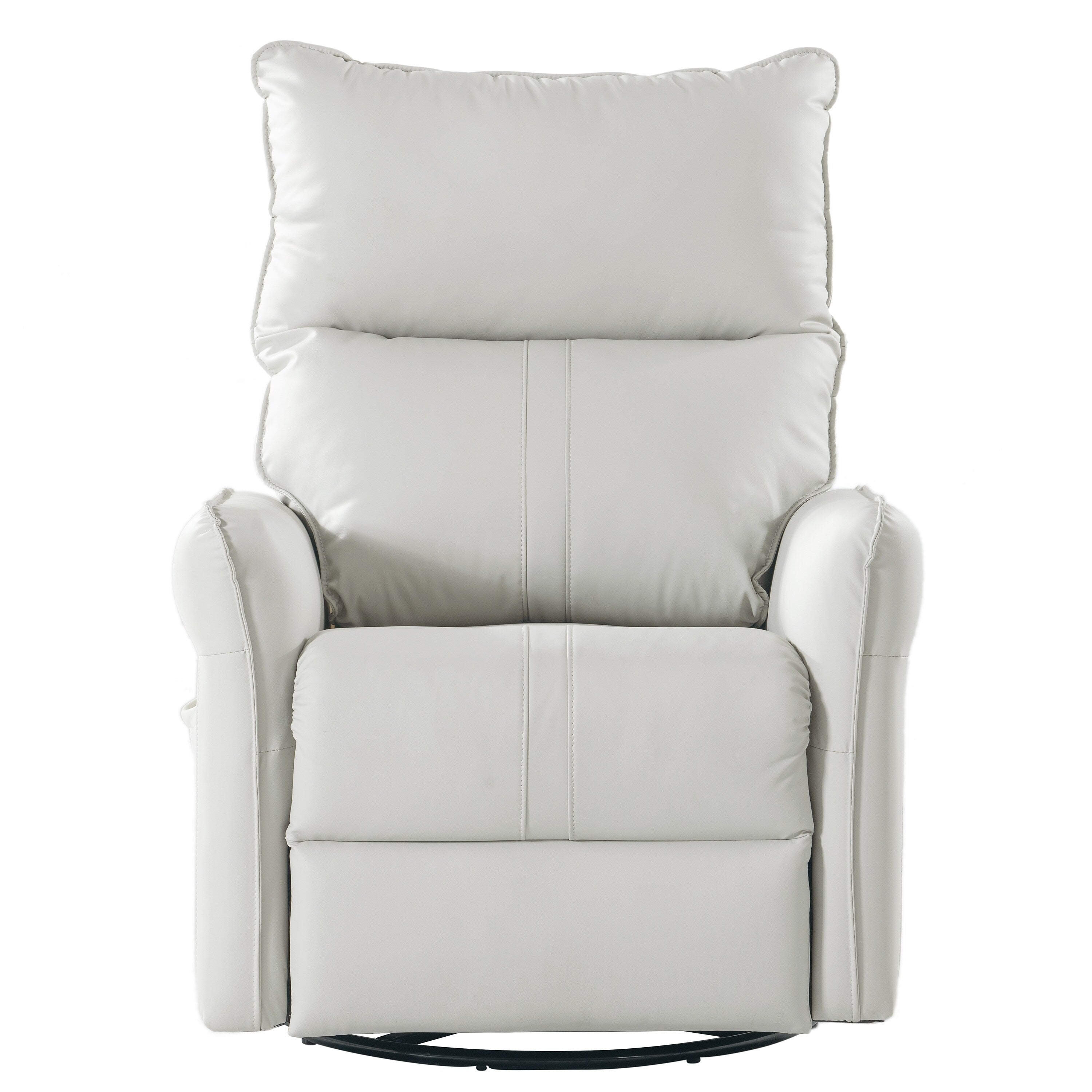 Fauteuil inclinable manuel pivotant à 360° pour salon et chambre à coucher