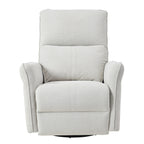 Fauteuil inclinable manuel pivotant à 360° pour salon et chambre à coucher
