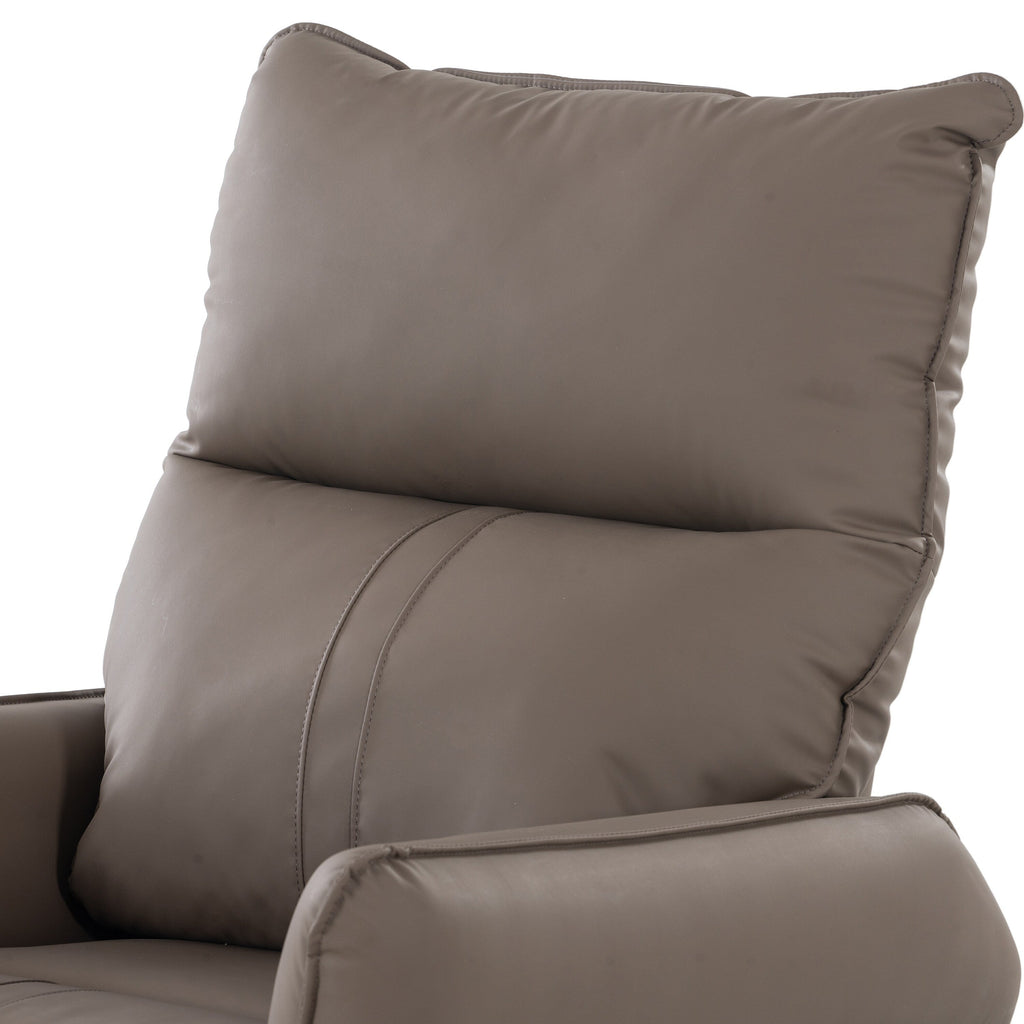 Fauteuil inclinable manuel pivotant à 360° pour salon et chambre à coucher