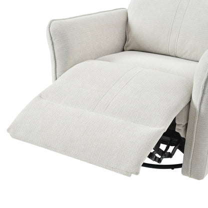 Fauteuil inclinable manuel pivotant à 360° pour salon et chambre à coucher