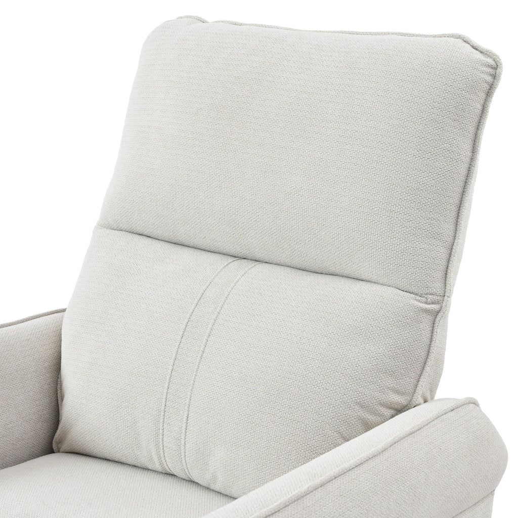 Fauteuil inclinable manuel pivotant à 360° pour salon et chambre à coucher
