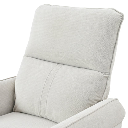 Fauteuil inclinable manuel pivotant à 360° pour salon et chambre à coucher