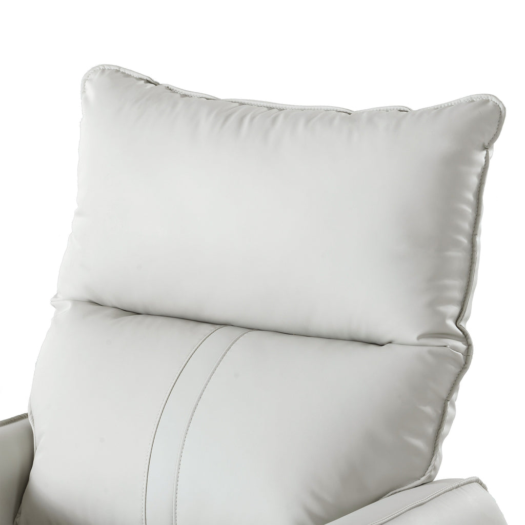 Fauteuil inclinable manuel pivotant à 360° pour salon et chambre à coucher