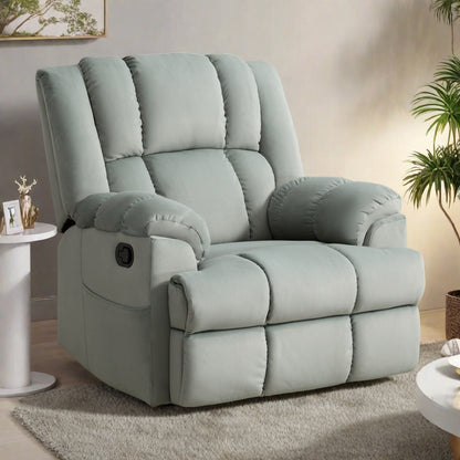 Fauteuil inclinable pivotant à 360° - Confort surdimensionné, inclinaison à 155°, assemblage sans outil