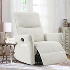 Fauteuil inclinable pivotant à 360°, fauteuil à bascule pivotant pour chambre d'enfant, fauteuil planeur, fauteuil inclinable pivotant à bascule moderne