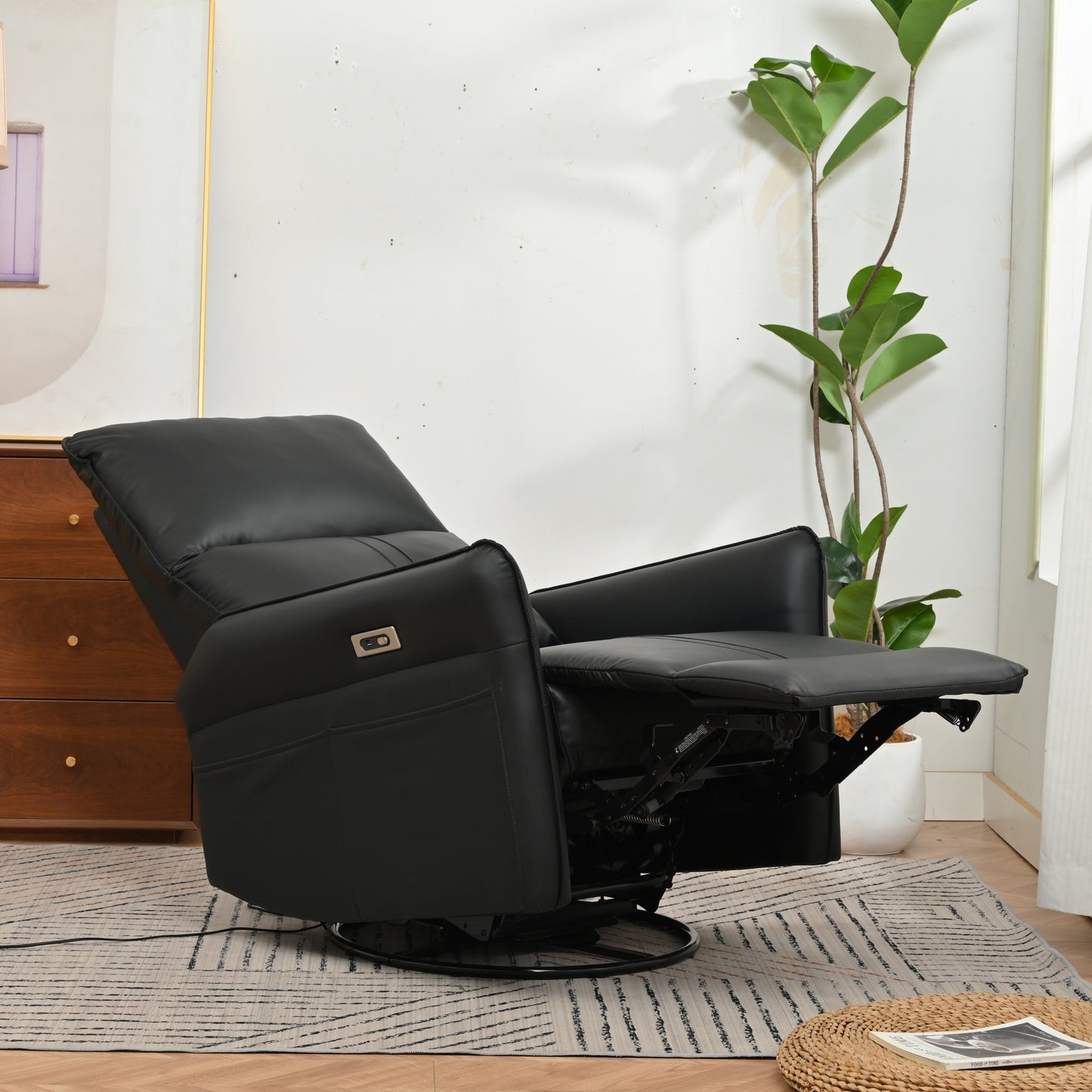 Fauteuil inclinable pivotant à 360°