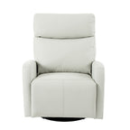 Fauteuil inclinable pivotant à 360° avec support de téléphone, repose-pieds et position réglable pour salon et home cinéma