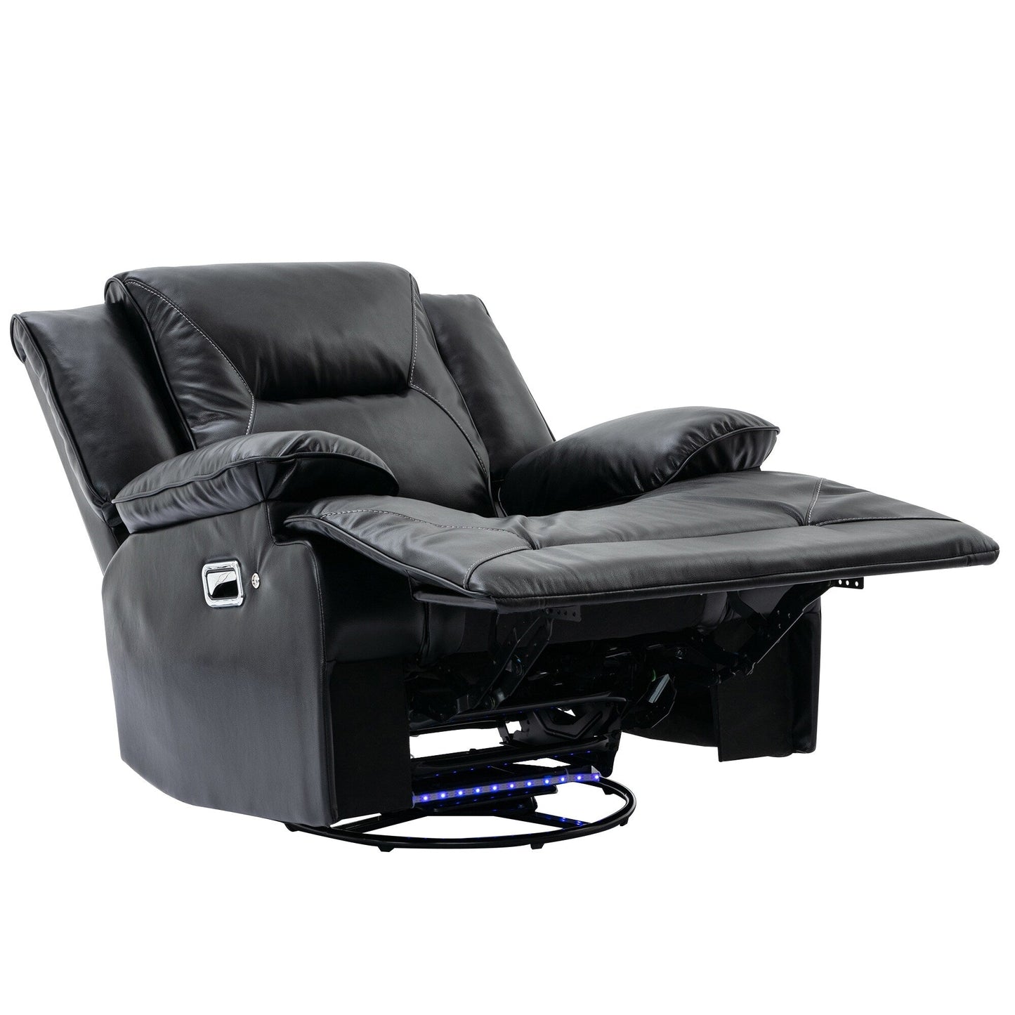 Fauteuil inclinable pivotant et basculant à 360° pour home cinéma