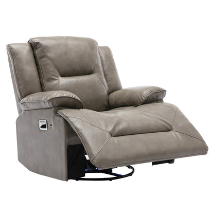 Fauteuil inclinable pivotant et basculant à 360° pour home cinéma