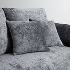 Le canapé et le pouf gris Empress