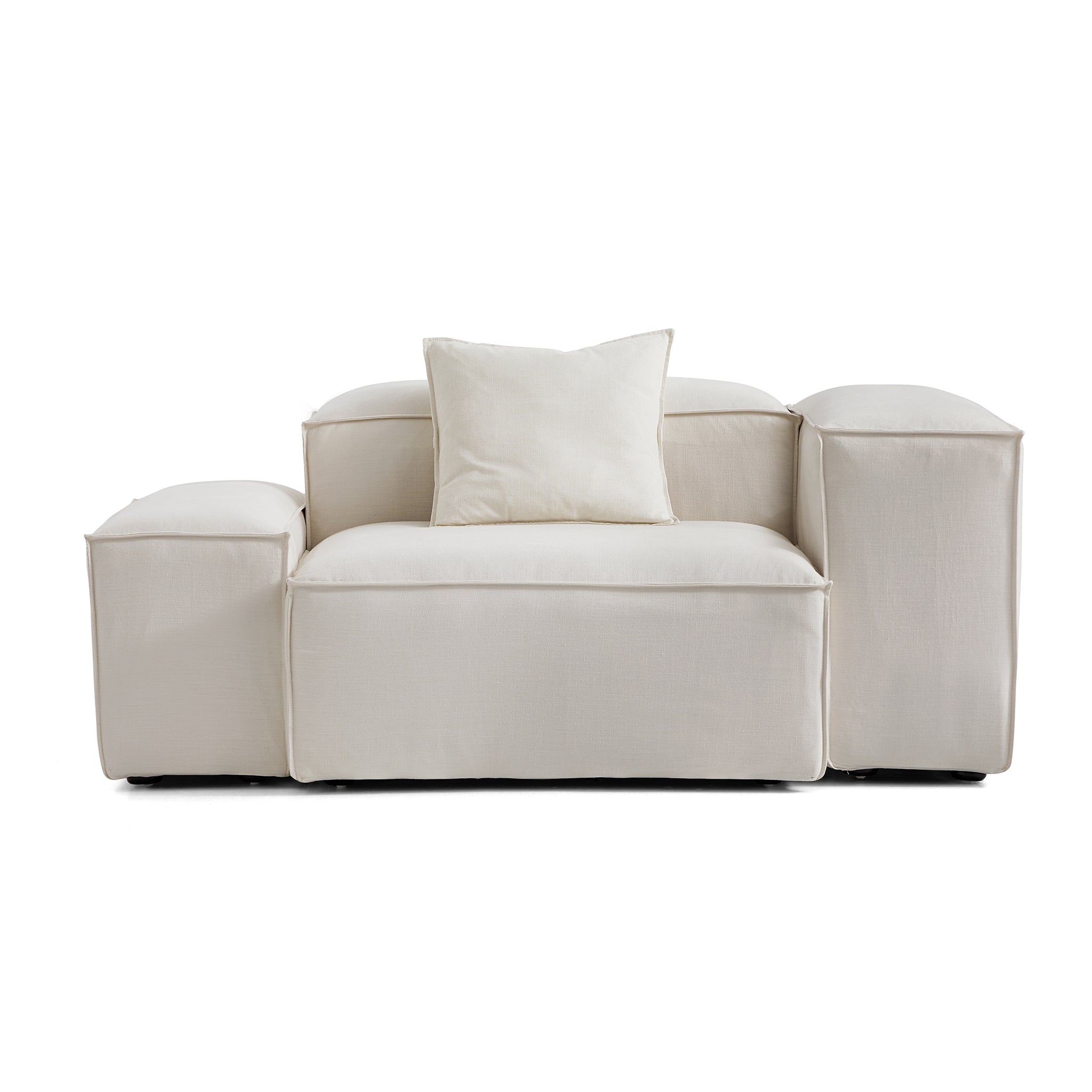 Freedom Modular New Gray Accent Armchair