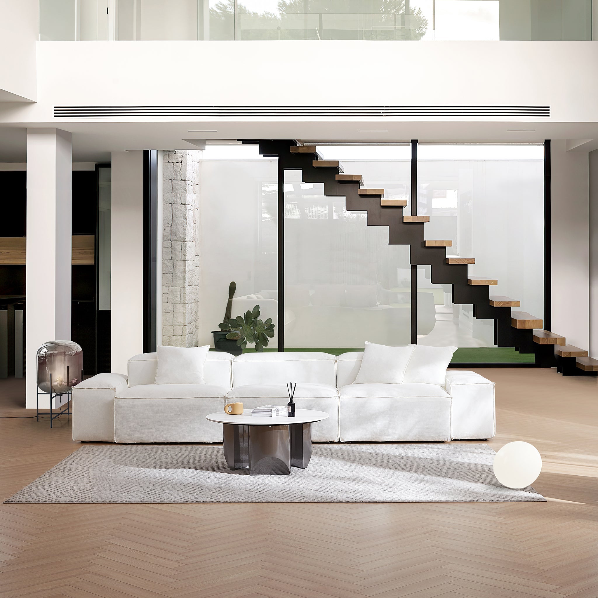 Canapé modulaire Freedom kaki