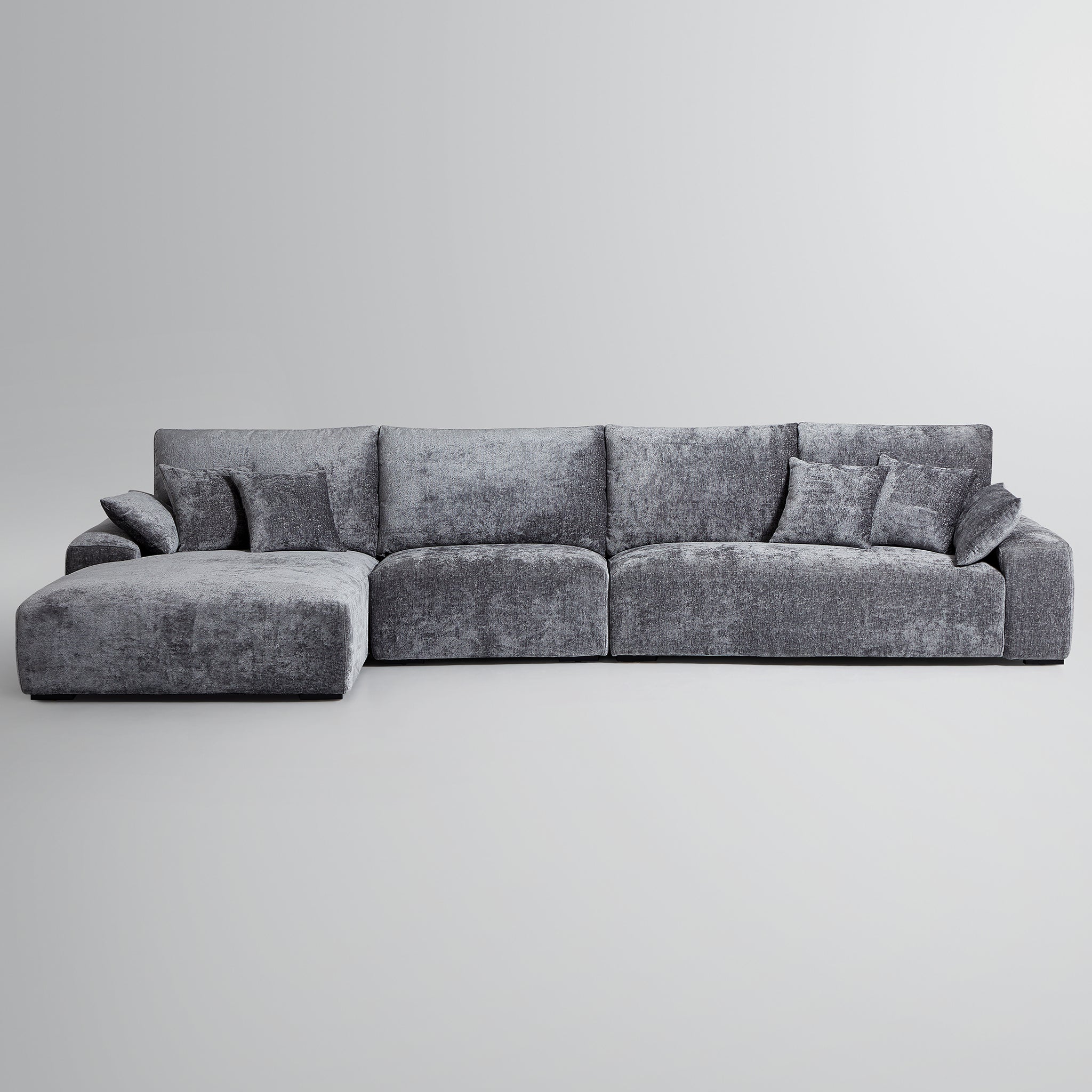 Le canapé d'angle beige Empress