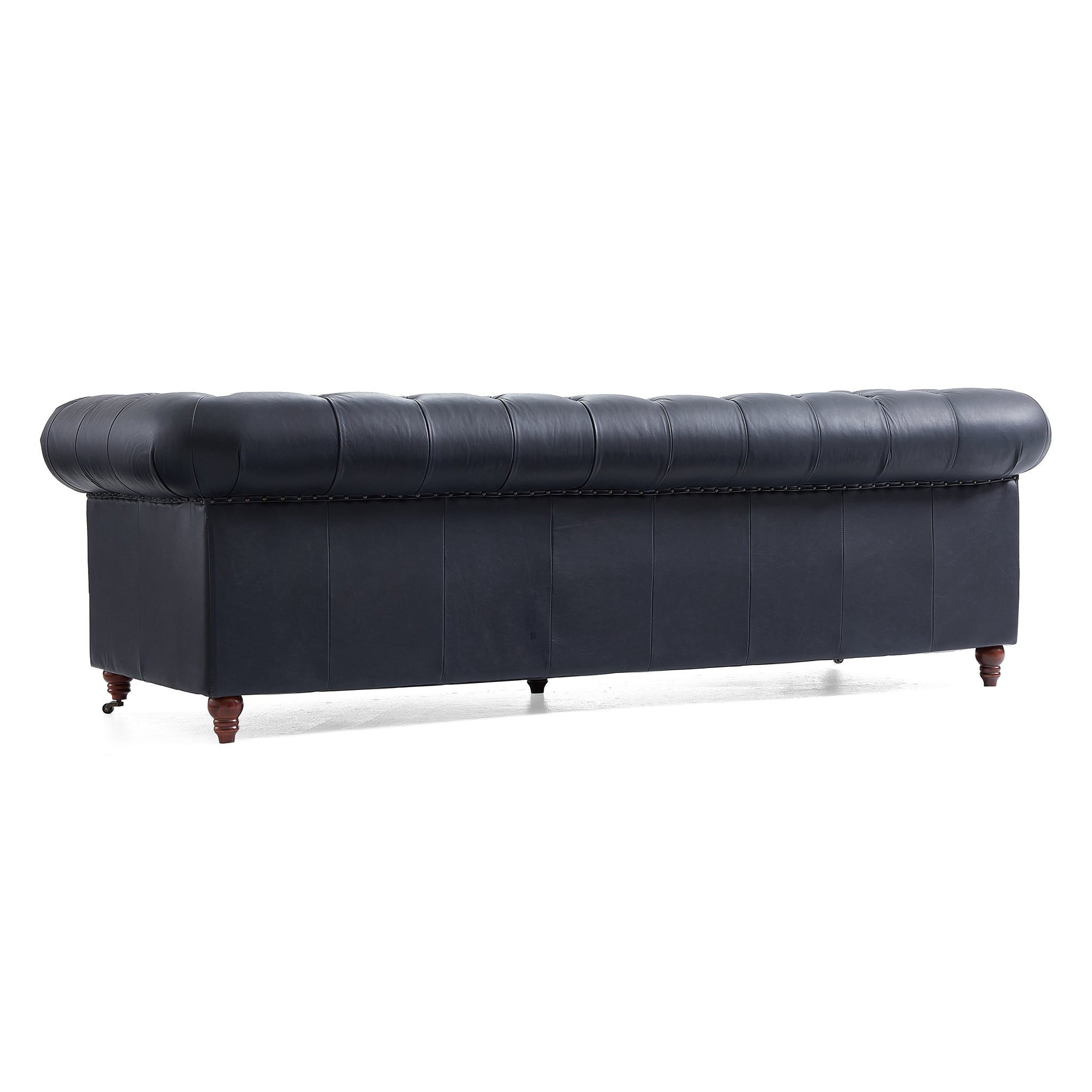 Durango Chesterfield Top Grain Leather Tufted Sofa