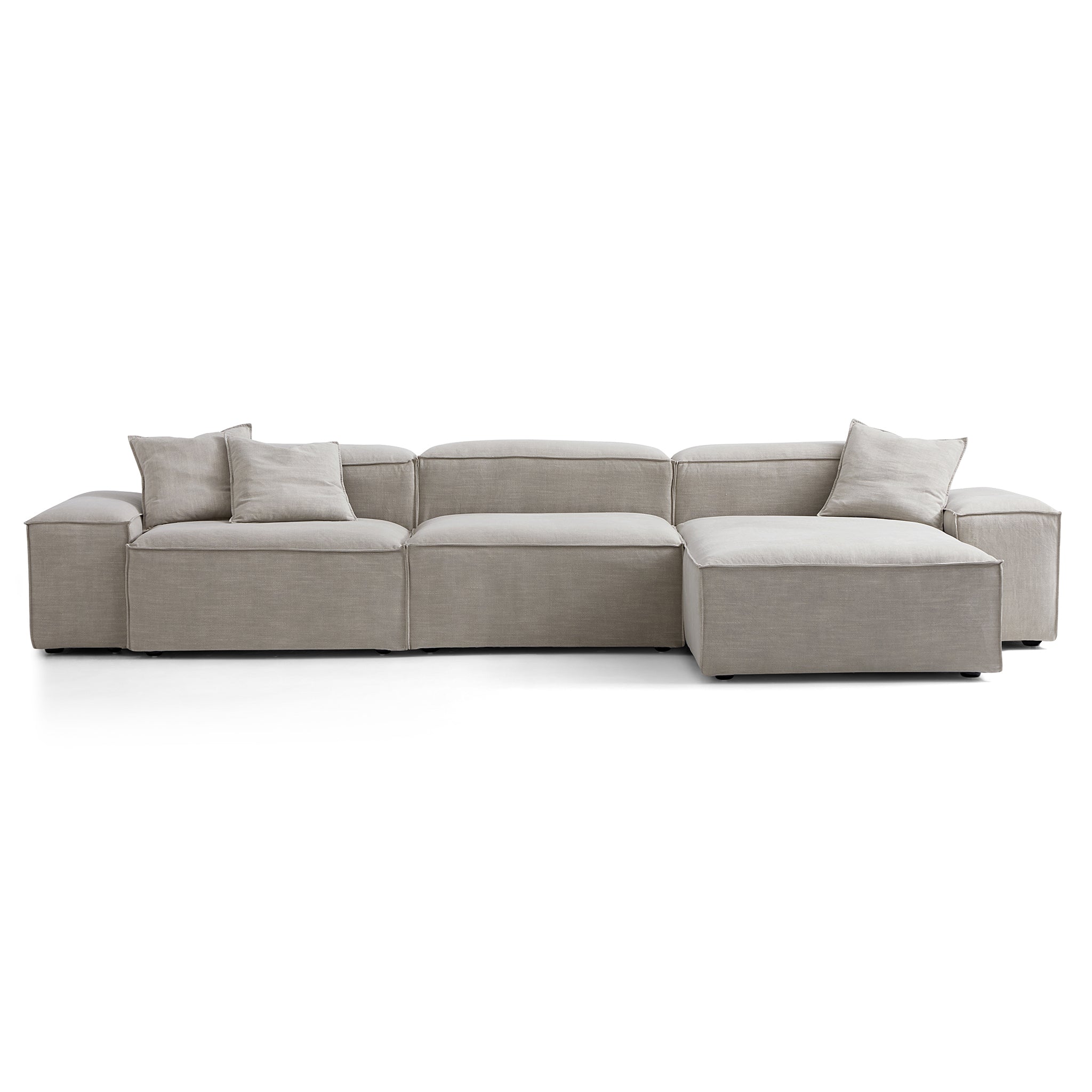 Freedom Modular Beige Sectional Sofa