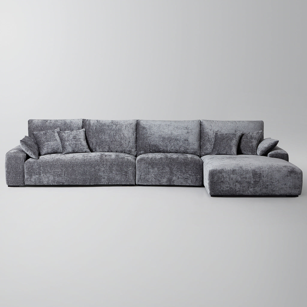 Le canapé d'angle jaune Empress