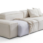 Canapé sectionnel modulaire Freedom beige à extrémité ouverte