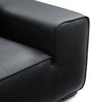 Domus Modular Khaki Leather Sectional Sofa
