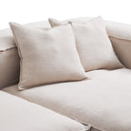 Canapé sectionnel blanc Freedom Modular en forme de U