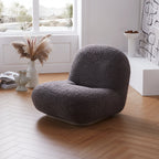 Fauteuil d'appoint gris Puff